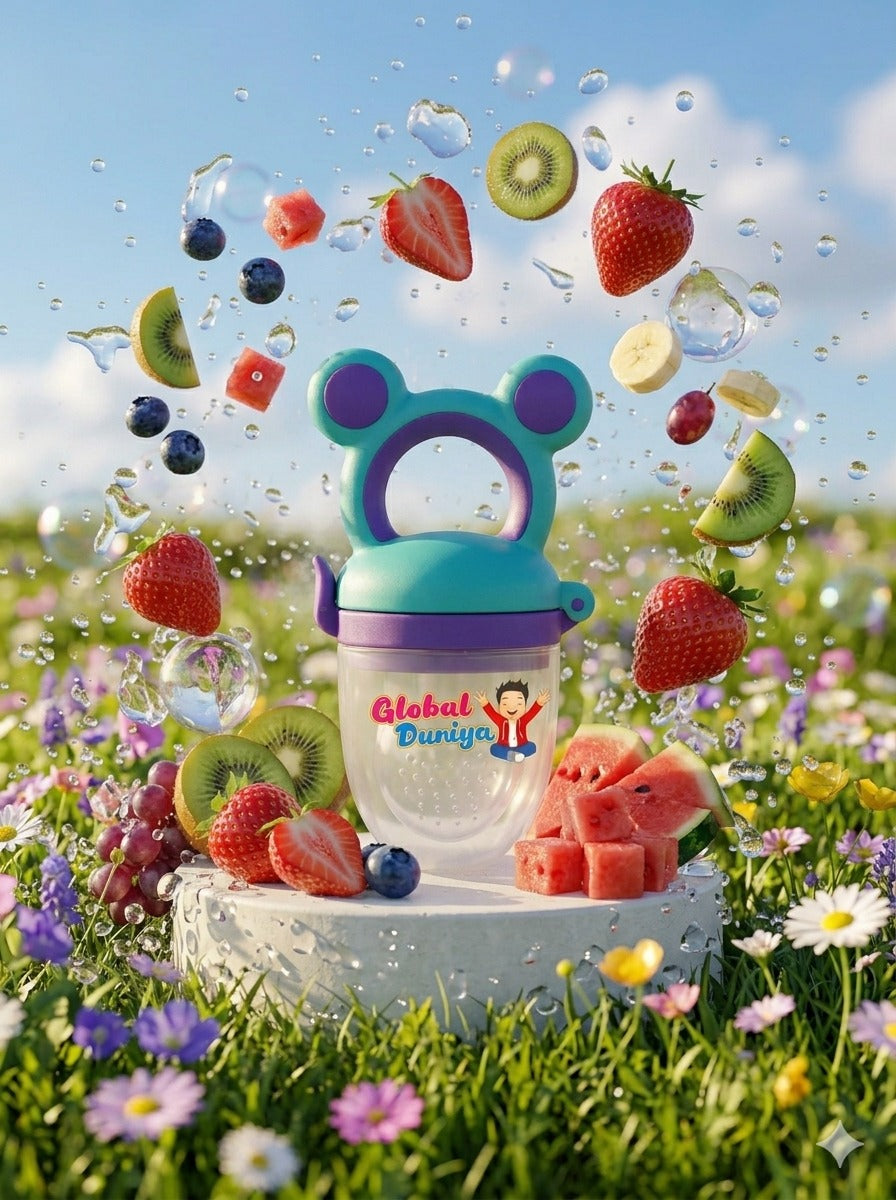 Baby Fruit Feeder and Silicone Nibbler / Pacifier
